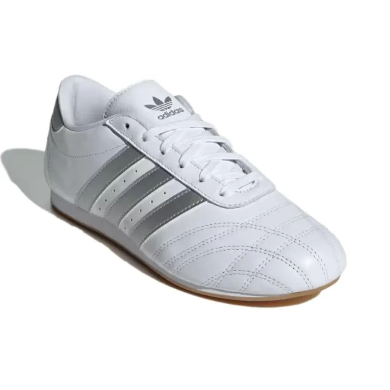 Adidas Taekwondo Cloud White Silver Metallic Gum Women's-3