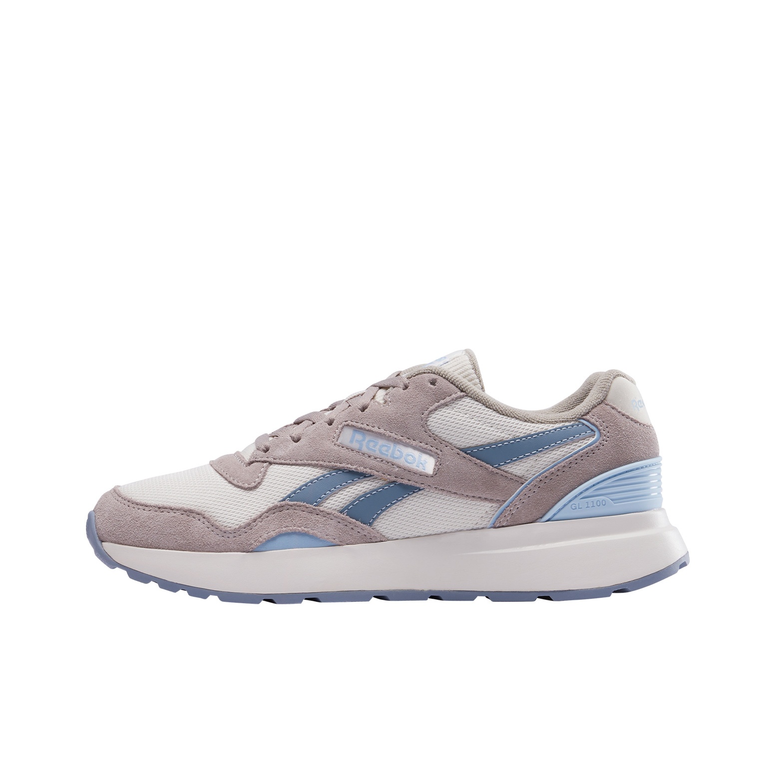 Reebok Running Shoes Women s Low Top Blue Gray White