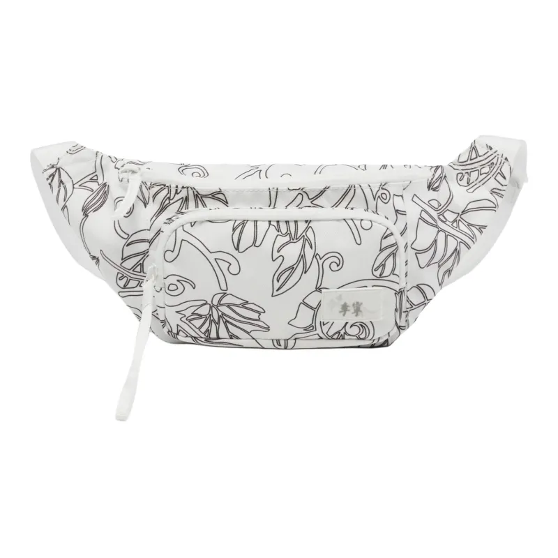 LiNing Chinese Culture Series Polyester Sling Bag Regular Unisex White All Over Print-0