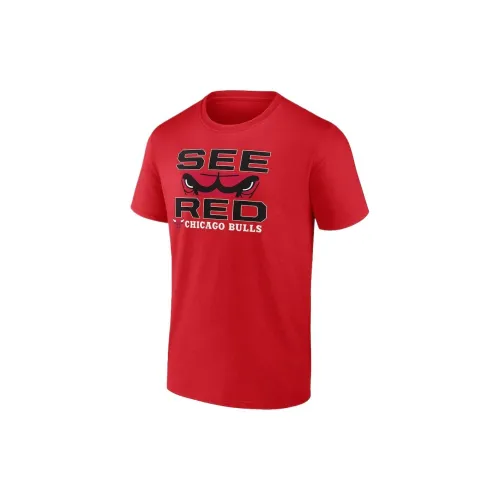 NBA Fanatics T-Shirts Men Red