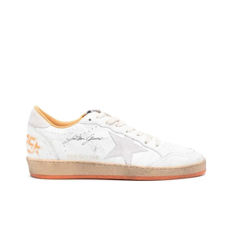 Golden Goose Ball Star Wishes Leather Sneakers-1