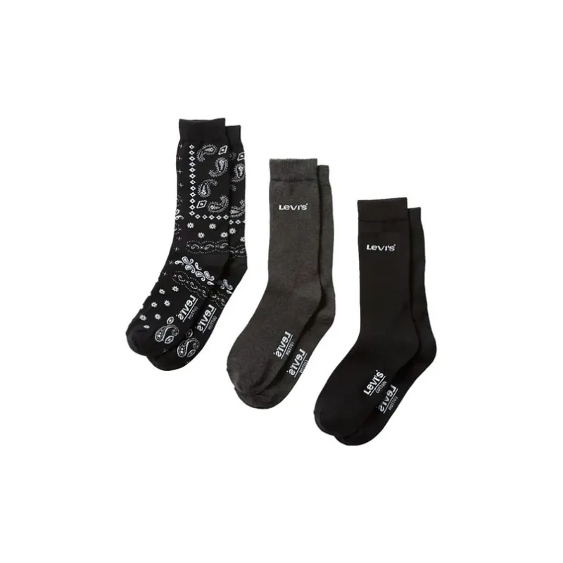 Levis Men Mid-Calf Socks-0