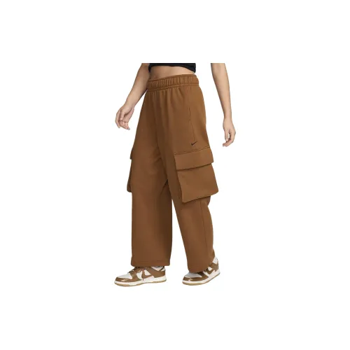 Nike Sportswear Knitted Sweatpants Women's Light English Tan/Black