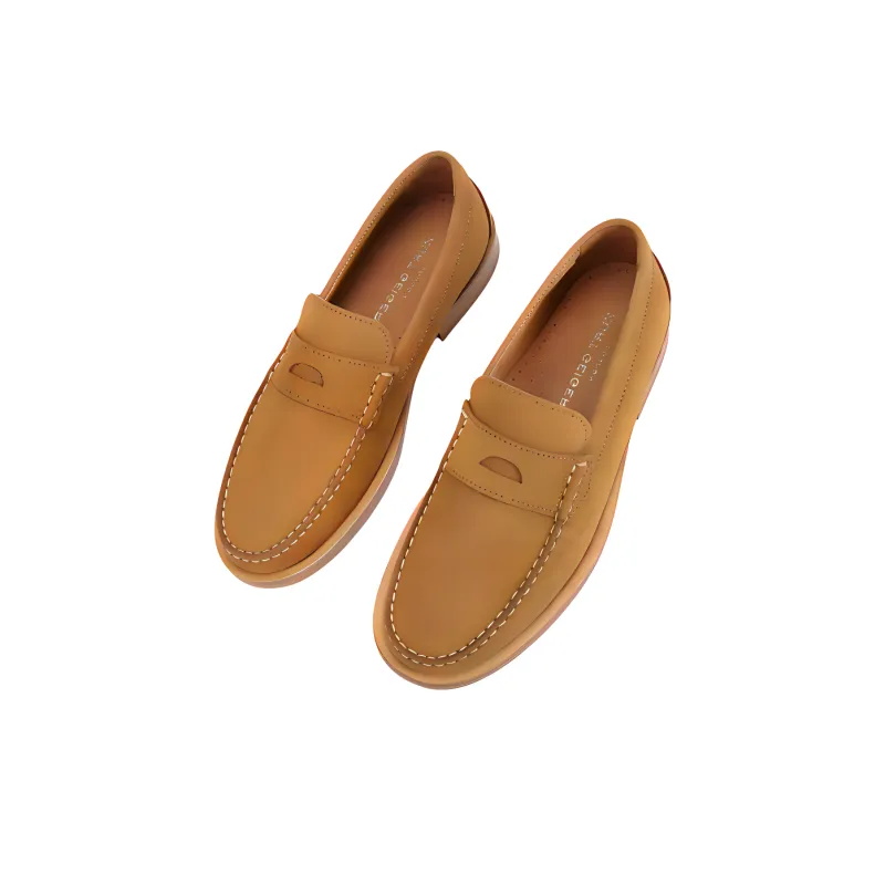 Kurt Geiger London Luis Loafers Men's Yellow Brown-2