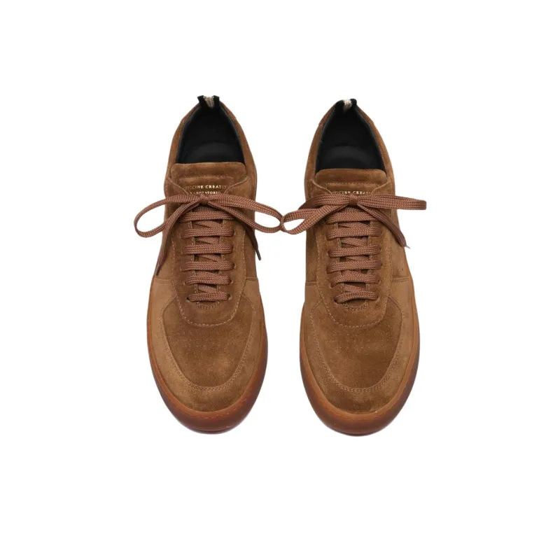 Officine Creative Asset Low-Top Skateboard Shoes Men's Brown-4