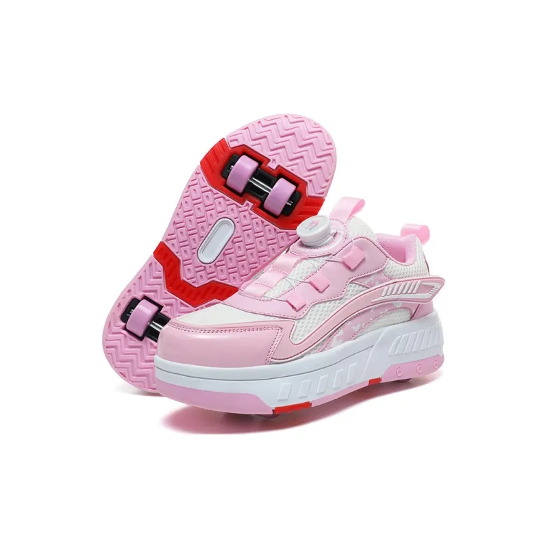 Kaikang Invisible Dual-Wheel Walking Shoes Fitness And Body Sculpting Unisex-14