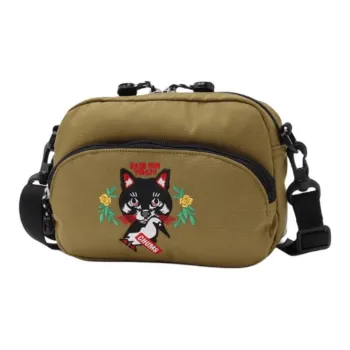 CHUMS BSC Recycled Polyester Crossbody Bag Shoulder Bag Women's Brown