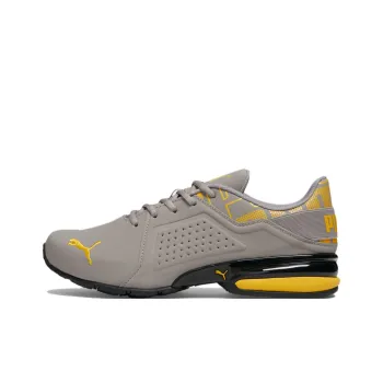 PUMA VIZ RUNNER REPEAT Anti Slip Wear Resistant Low Top Running Shoes Men's Gray