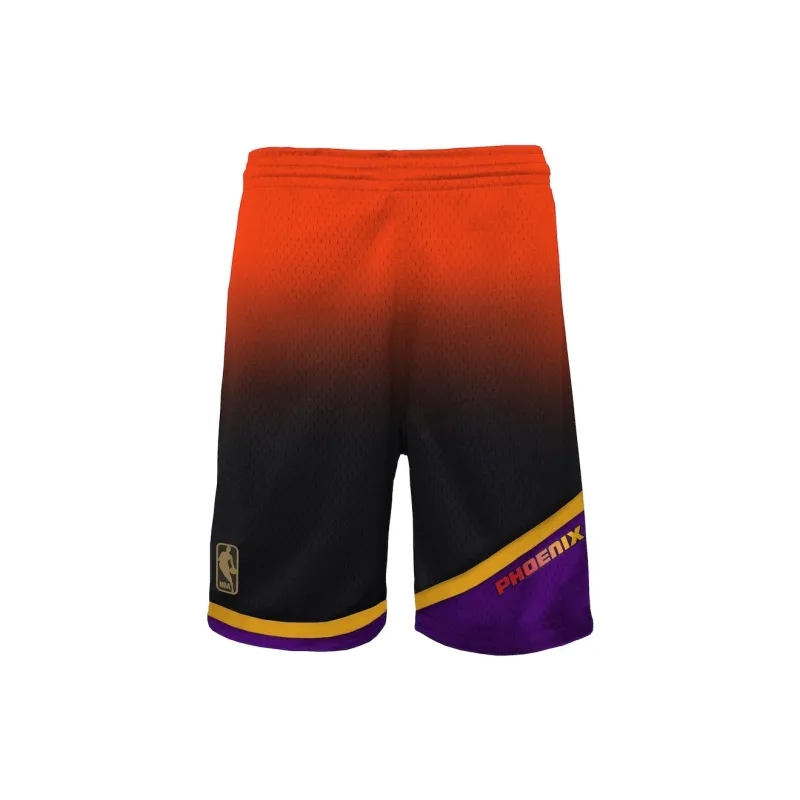 NBA Phoenix Suns Basketball Shorts Men's Orange/Black-1