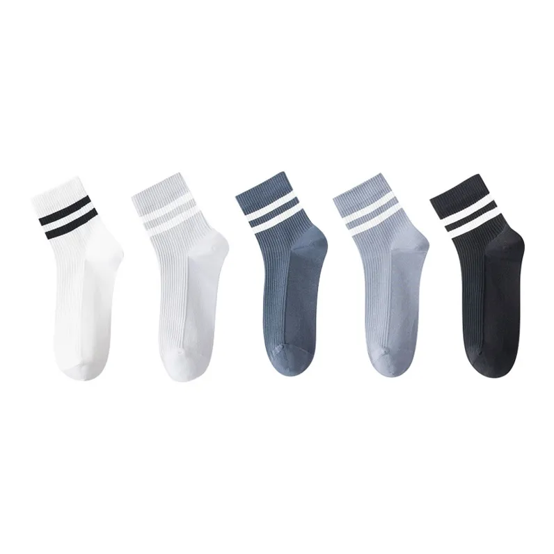 MIIOW Men's Crew Socks Men's 5 Pack-0