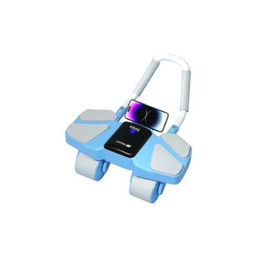 Umay 4 Wheel Abdominal Roller Upgraded Smart Counting Includes 20mm Knee Pads