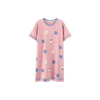 MIIOW Nightgown Women's Fruit Pink