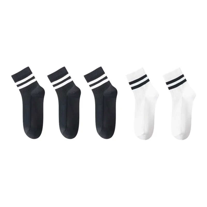 MIIOW Men's Crew Socks Men's 5 Pack-30
