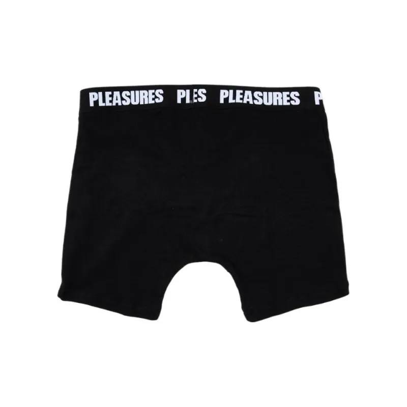 PLEASURES Boxer Brief 2 Pack 'Black/White'-2