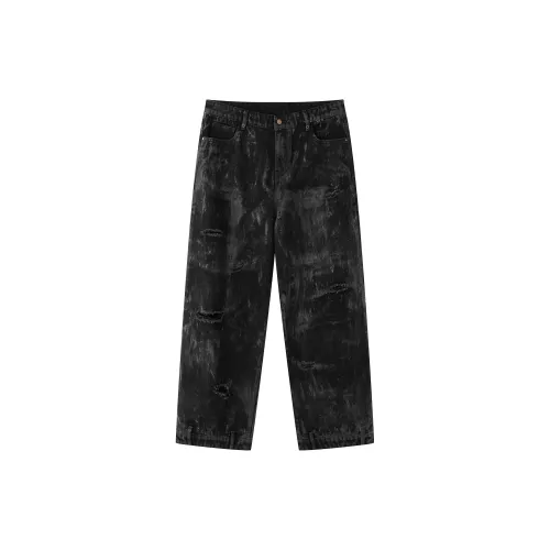 Fearless East Jeans Unisex Faded Black