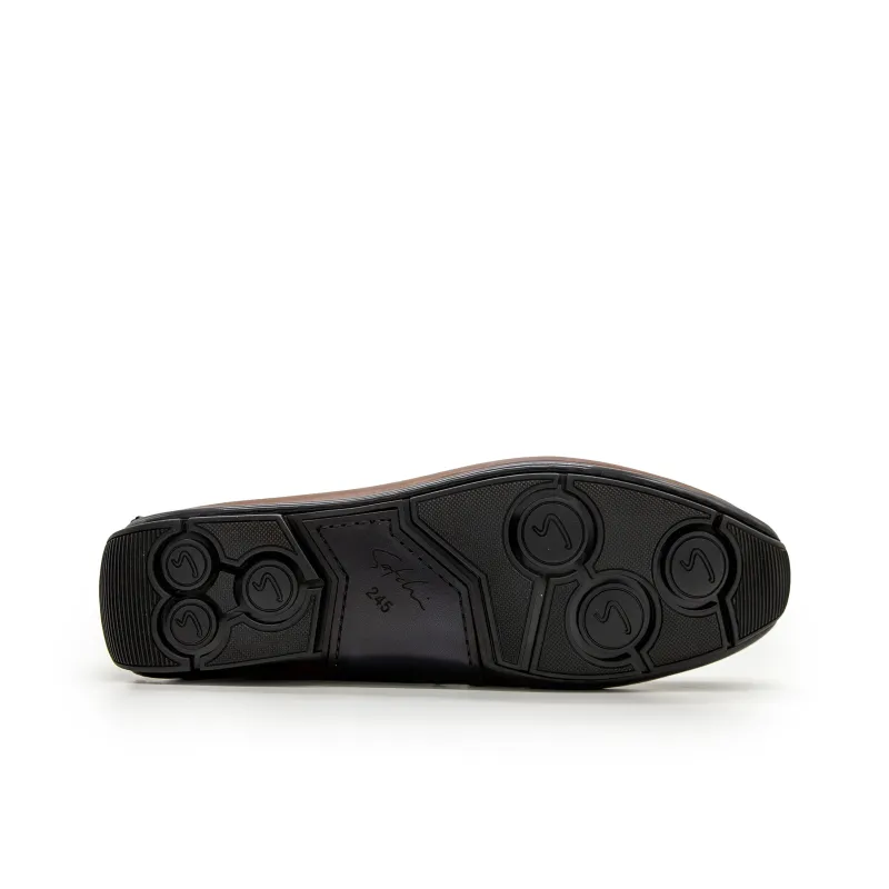 Satchi Loafers Gommino Loafers Men's Coffee-5