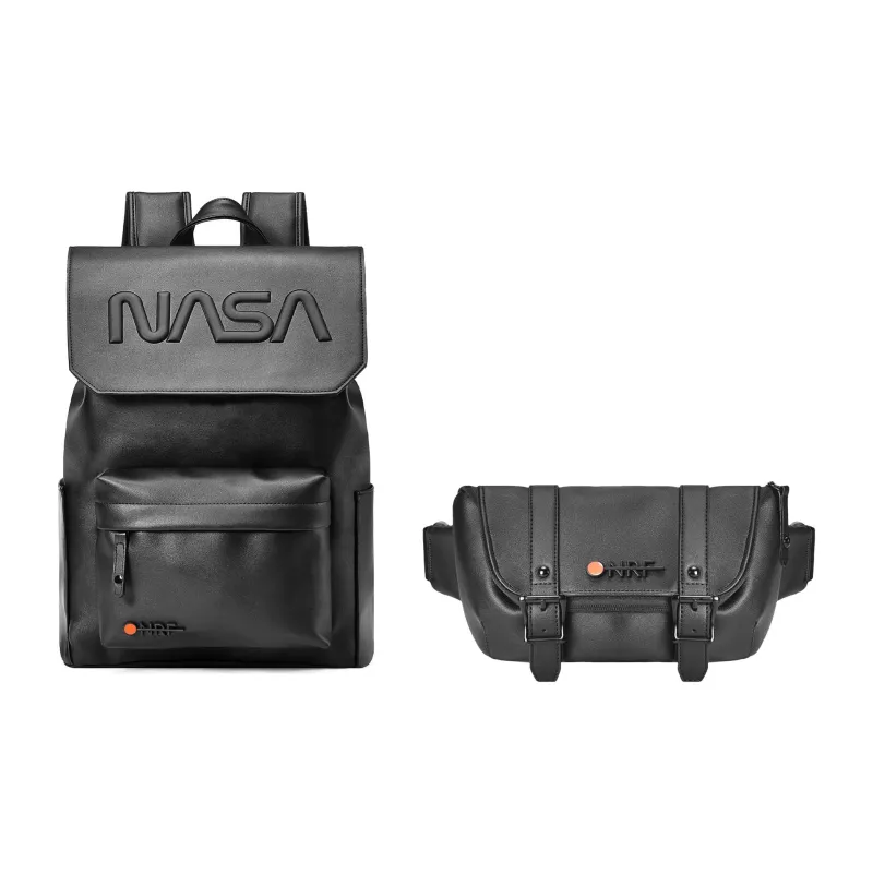 ONRF NASA Collaboration PVC Backpack Tubas Unisex Black-15