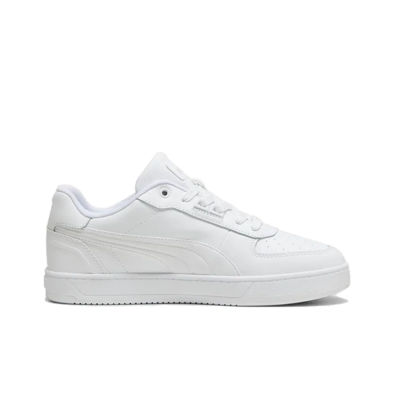 PUMA Caven 2.0 Anti Slip Wear Resistant Low Top Skateboard Shoes Unisex White-1