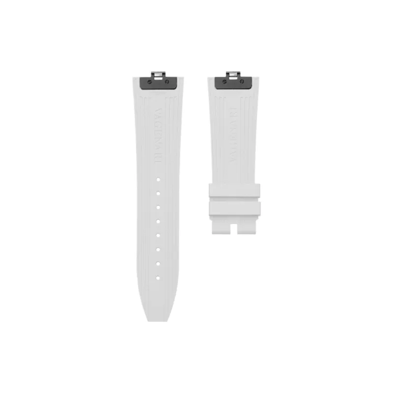 VAGENARI Watch Bands Rubber Strap Compatibility For Jaeger LeCoultre Master Geographic 4520V 5520V 7920V Unisex-3