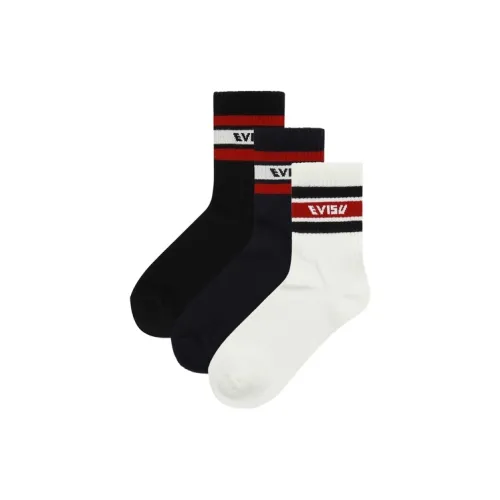 EVISU Men Mid Calf Socks