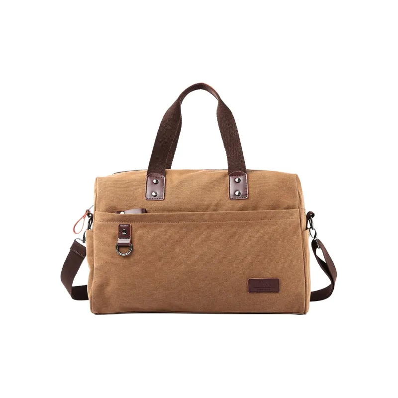 MOYYI Canvas Bag Messenger Bag Shoulder Bag Crossbody Bag Men's Multicolor-1