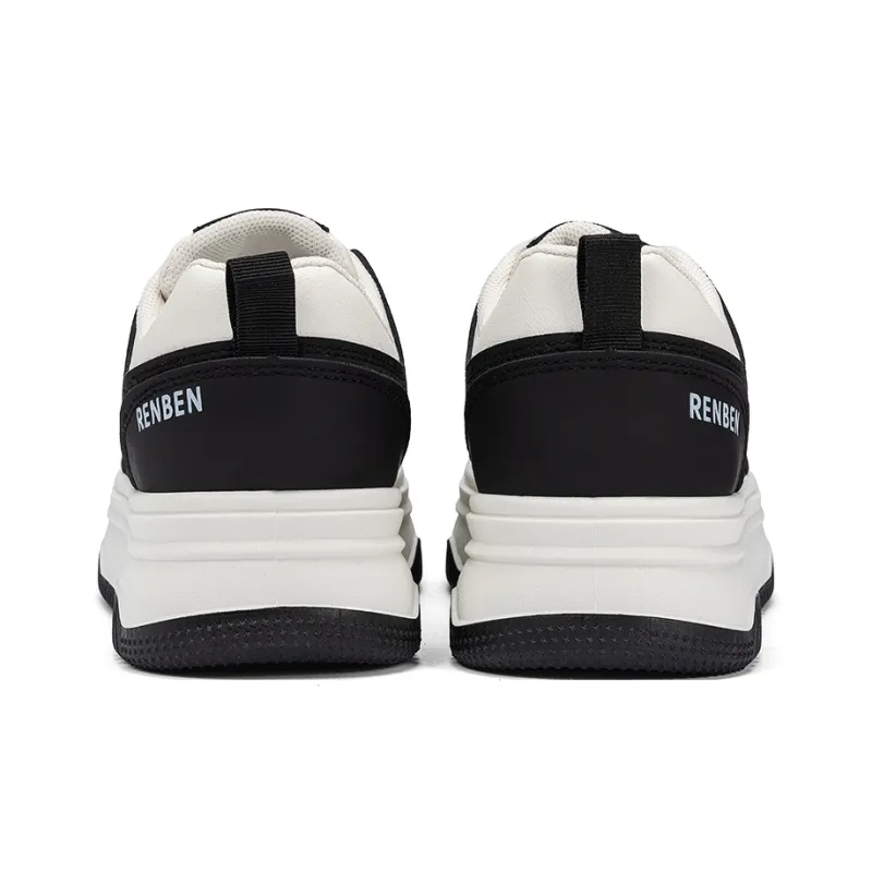 RENBEN Balance Height Increasing Low-Top Skateboard Shoes Women's-4
