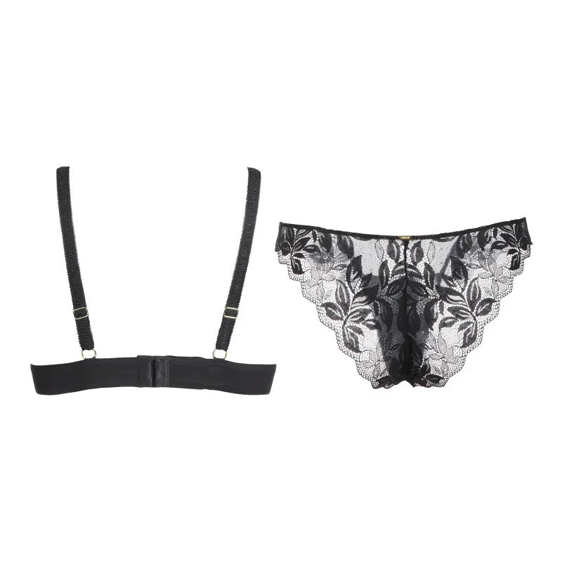 Selmark Underwear Set Women's Black-2