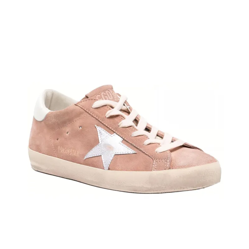 Golden Goose Super Star Skateboard Shoes Women's Pink-3