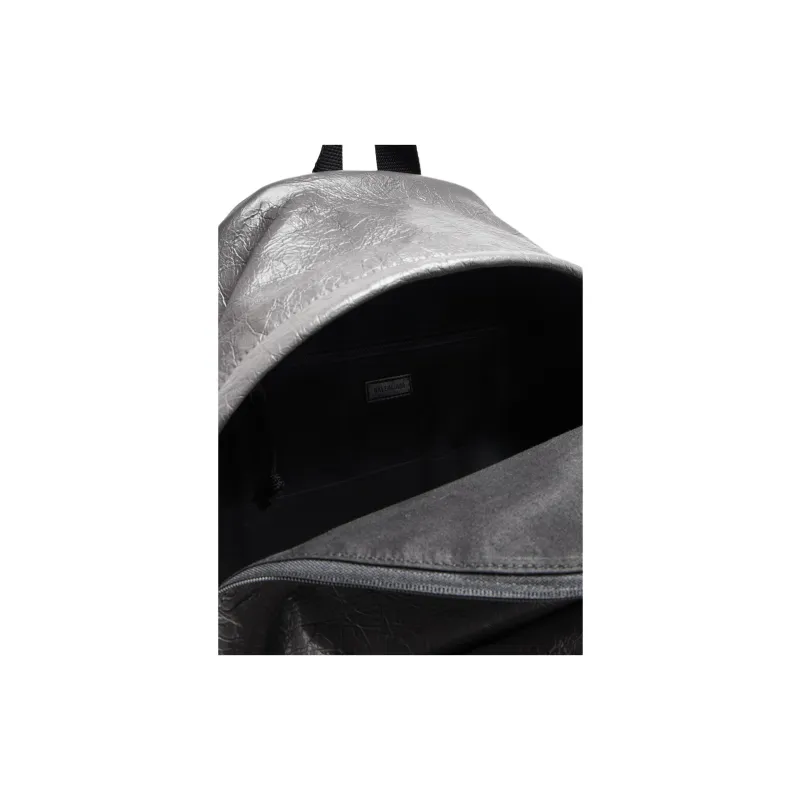 Balenciaga Arena Lambskin Backpack Men's Gray-3