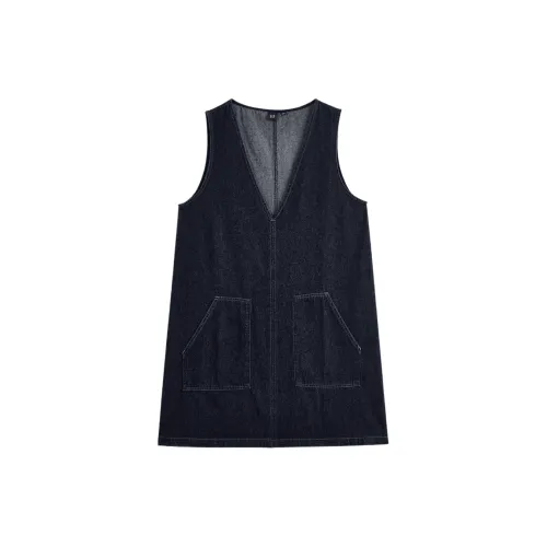 GAP Sleeveless Dresses Women's Dark Blue