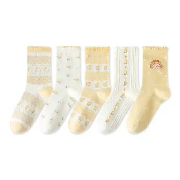 Caramella Mid Calf Socks Women's 5 Pack