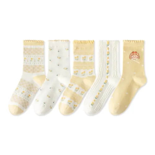 Caramella Women's Mid-Calf Socks