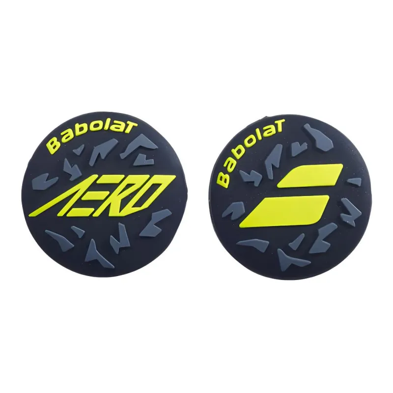 Babolat Tennis Racket Shock Absorbers Unisex Black/Fluorescent Yellow-1