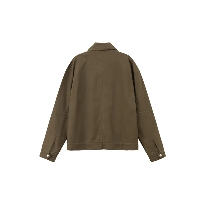 NO ONE ELSE Jackets Coats Unisex Mustard Green-1