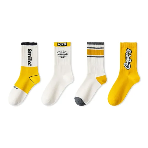 Caramella 여성 크루 삭스