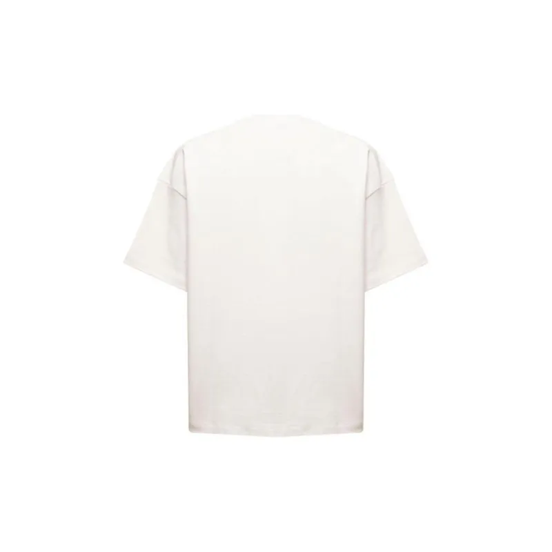 JIL SANDER Boxy Fit Logo Print Cotton T Shirt-1