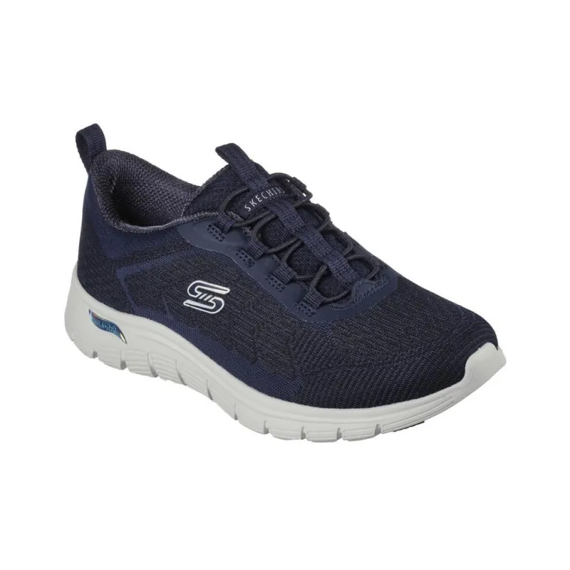 Skechers ARCH FIT VISTA Breathable Anti-Slip And Wear-Resistant Low-Top Casual Shoes Women's Blue-2