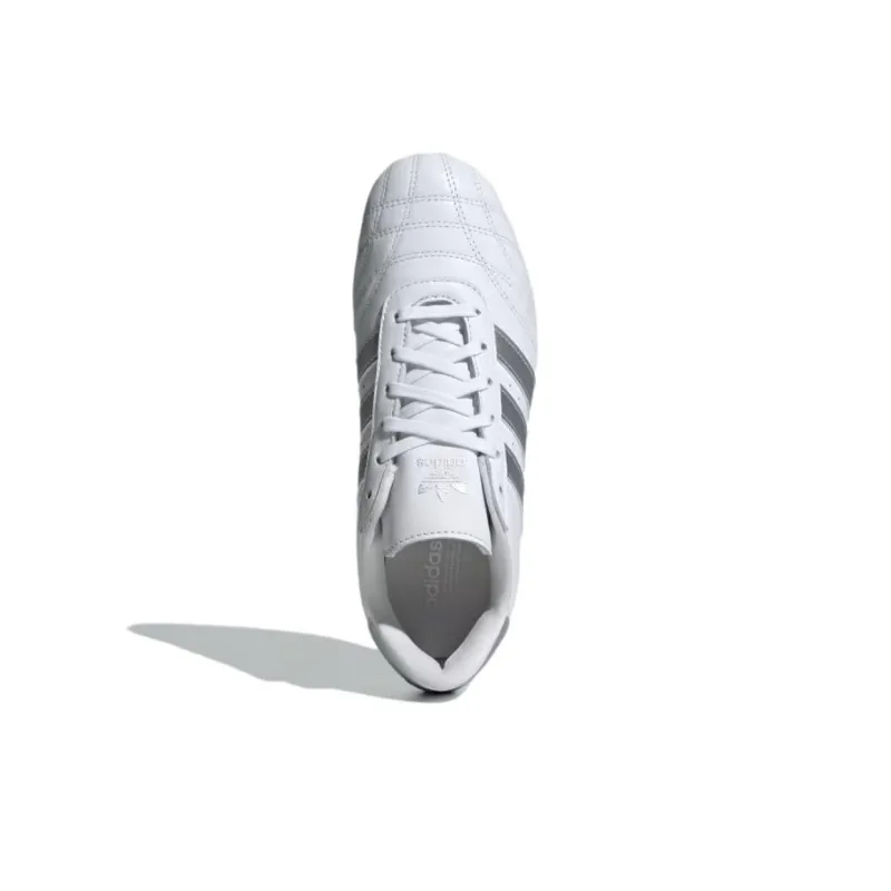 Adidas Taekwondo Cloud White Silver Metallic Gum Women's-4