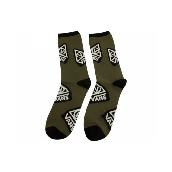 Vans Men's Socks 2 Packs Green
