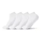 [No-Show Socks]4 White