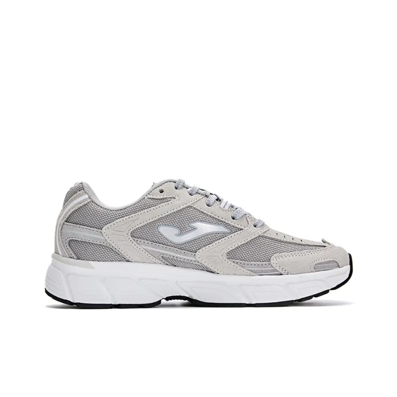 Joma Anti-Slip And Wear-Resistant Breathable Low-Top Casual Shoes Women's Light Gray-1