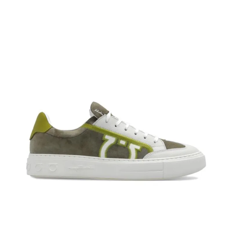 FERRAGAMO Gancini Low-top Sneakers-1