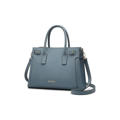 PIERPOLO Cow Leather Tote Large Bag, Crossbody Bag, Shoulder Bag, Handbag Regular Women's Gray Blue/Burgundy/Ecru