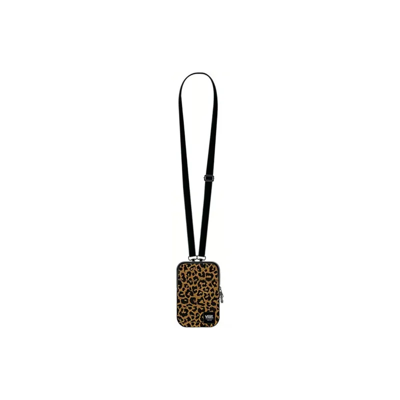 Vans Polyester Cell Phone Pouch, Shoulder Bag, Crossbody Bag Regular Women's Black-4