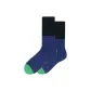 Thick Needle Crew Socks Sea Blue