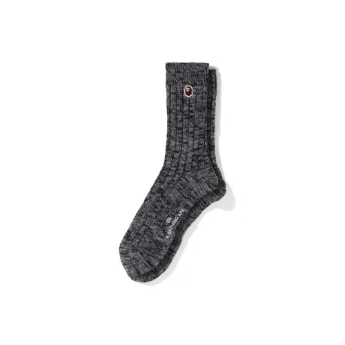 A BATHING APE Men Mid Calf Socks