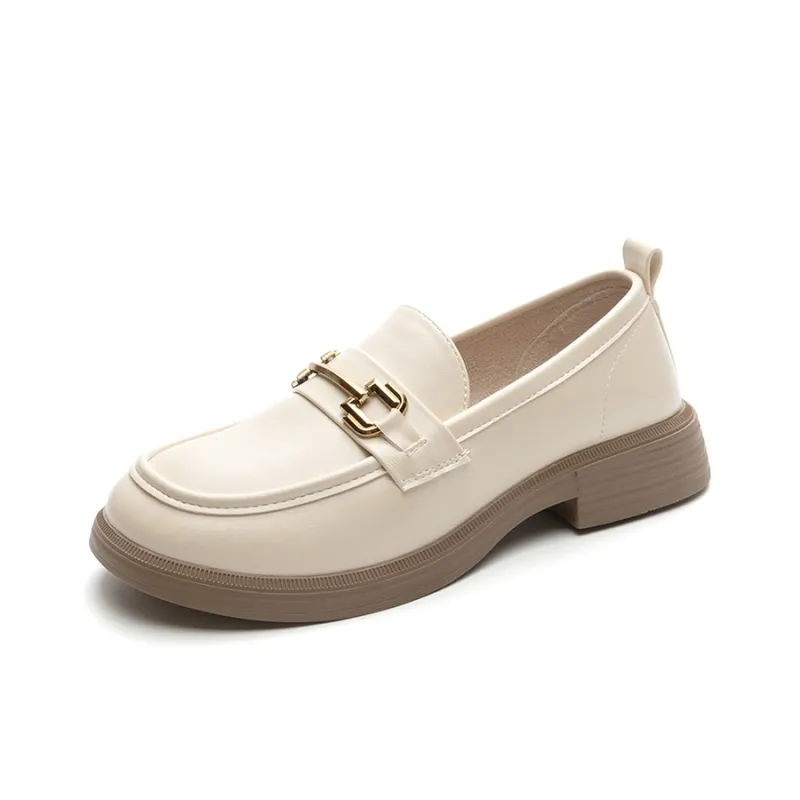 JNLVWA Loafers Women's Black/Beige-4