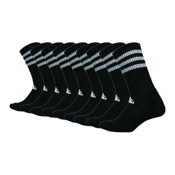 Adidas Basketball Socks All Unisex Black White