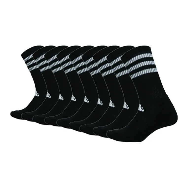 Adidas Basketball Socks All Unisex Black White-0