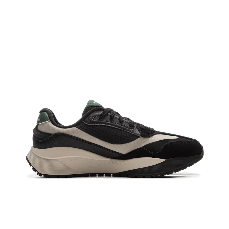 LiNing Load Capacity 2.0 Anti-Slip Wear-Resistant Low-Top Casual Shoes Men's Black Gray-1